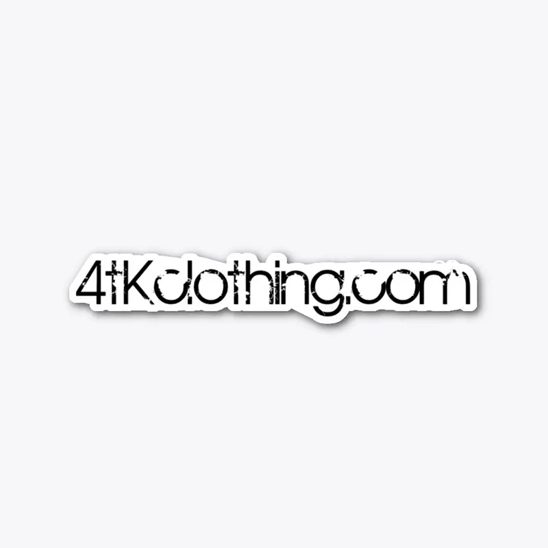 4tKclothing.com Sticker